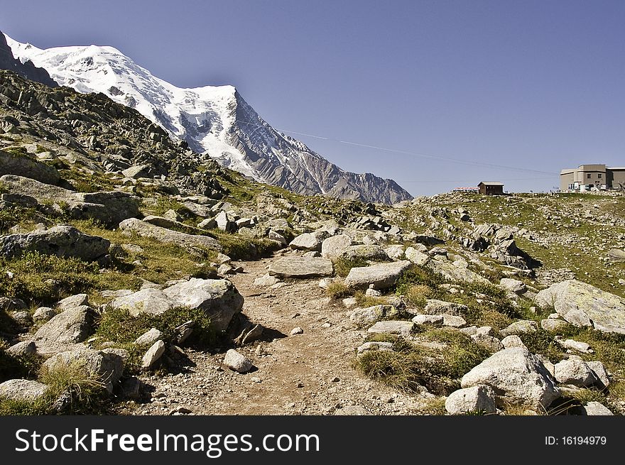 Views from the Plan de l Aiguille