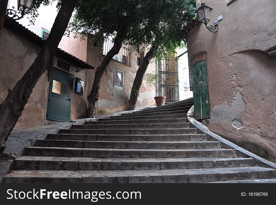 Cefalu in Sicily, in South Italy