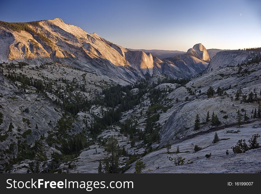 Mountains Of Yosemite National Park