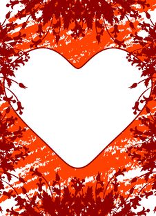 Valentine S Day Greeting Card With Flowers And Heart On Grunge B Royalty Free Stock Image Valentine S Day Greeting Card With Flowers And Heart On Grunge B Royalty Free Stock Image