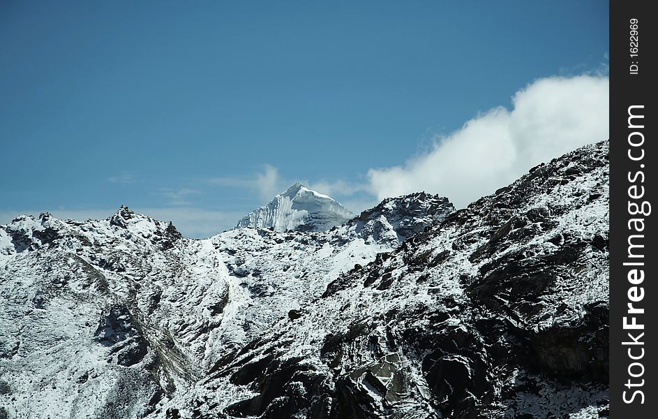 High mountain Cordilleras