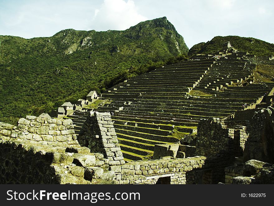 Incas City Machu-Picchu