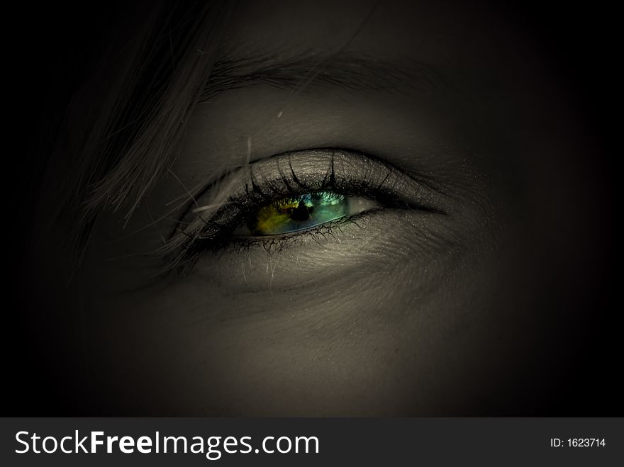 Coloured Eye