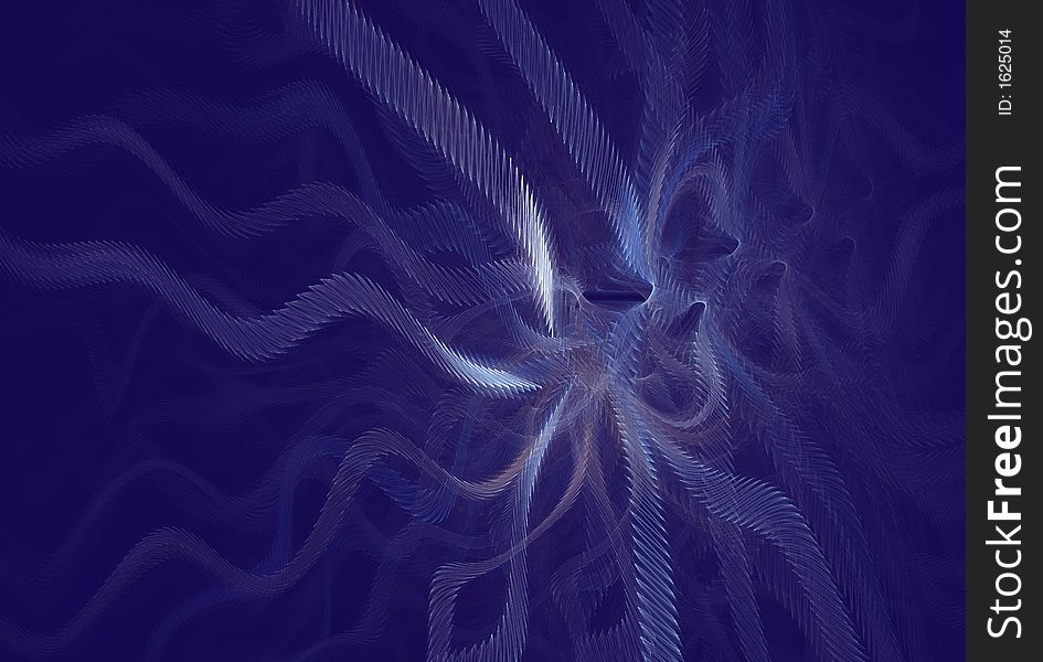 Fractal abstract - waves, background, texture, wallpaper