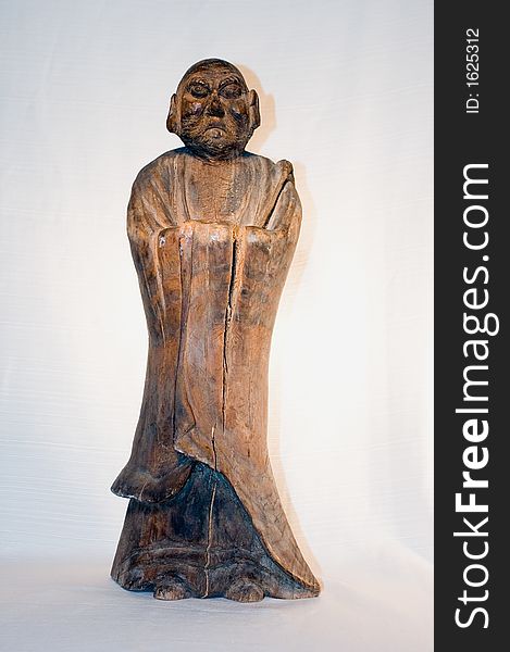 Antique Wooden Budda