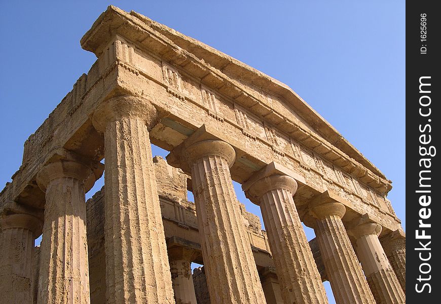 Concordia Temple in Agrigento, Sicily