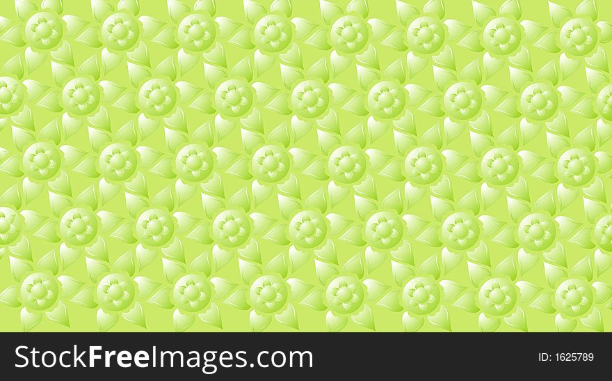 The light pleasant background from figures flower is developed for a textile material. The light pleasant background from figures flower is developed for a textile material