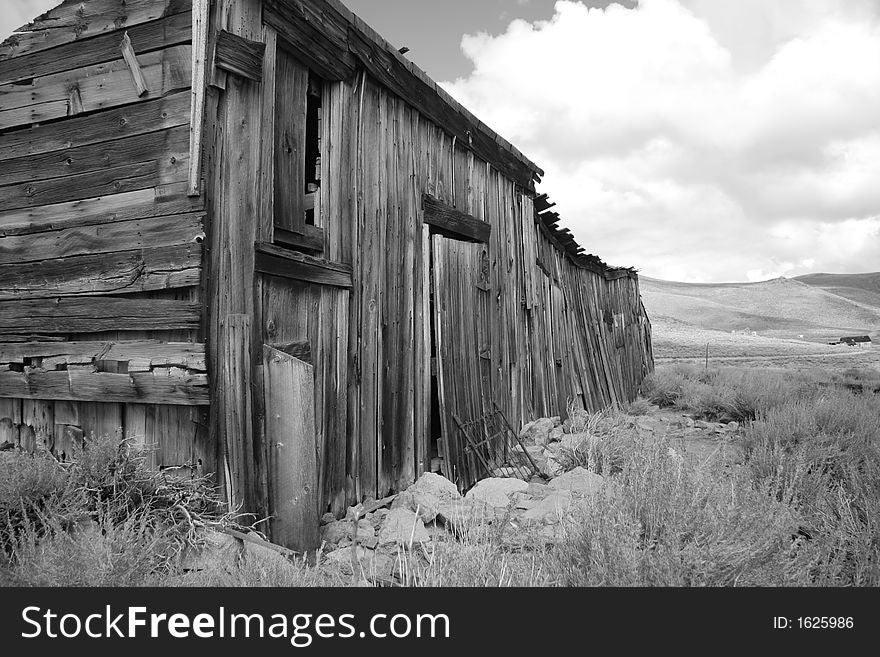 Old mining ghost town located in Bodie, CA. Old mining ghost town located in Bodie, CA.