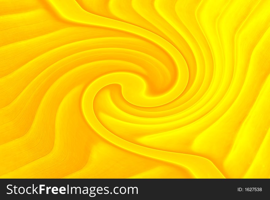 Yellow Abstract Composition