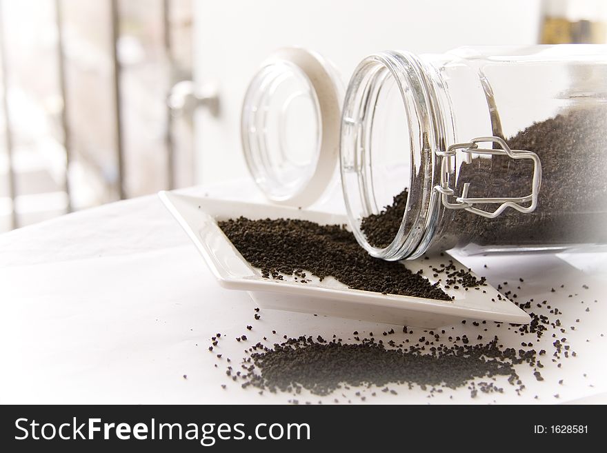 Earl Grey Tea on white background. Earl Grey Tea on white background