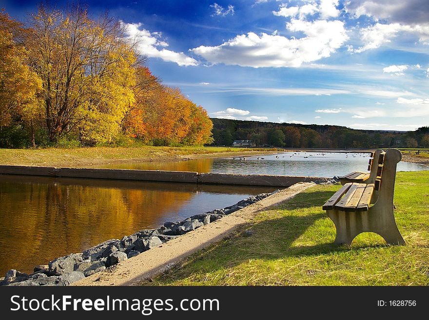 Even with lower levels in the dam, Deer Lake is a pleasant place to enjoy spending time at. Even with lower levels in the dam, Deer Lake is a pleasant place to enjoy spending time at.