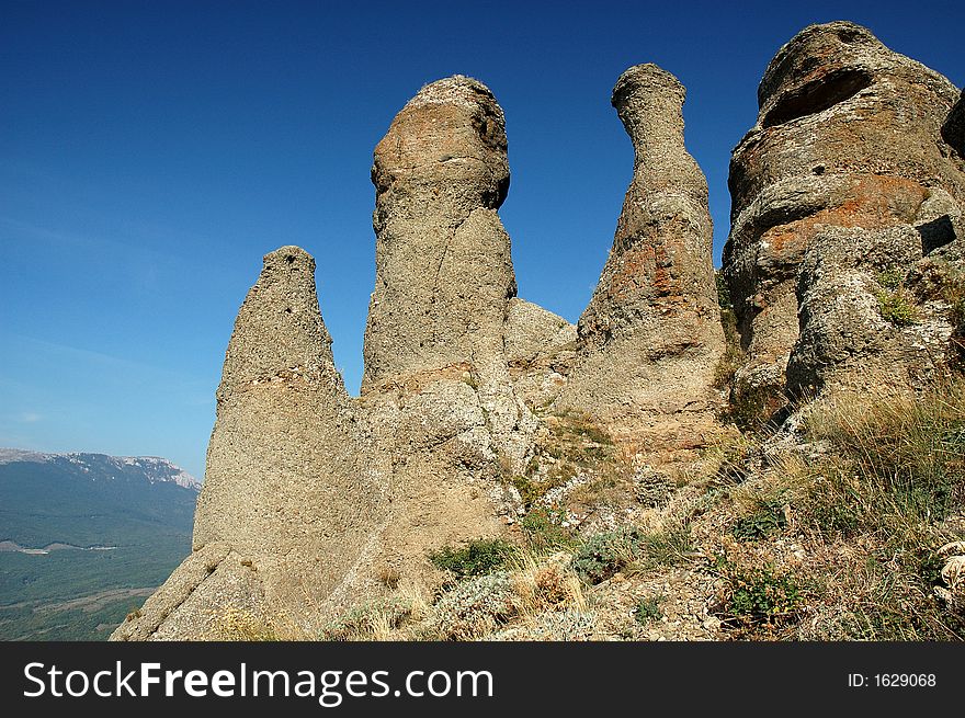 Crimea. Summer. View of montains. Crimea. Summer. View of montains