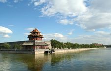 Corner Tower Of The Forbidden City In Beijing Stock Photo Corner Tower Of The Forbidden City In Beijing Stock Photo