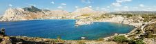 Kolimbia Bay At Rhodes Stock Photo Kolimbia Bay At Rhodes Stock Photo