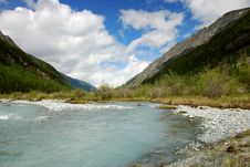 River Kucherla, Altai, Russia Stock Photos River Kucherla, Altai, Russia Stock Photos