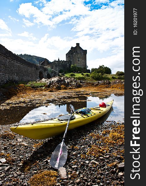 Kayak And Castle