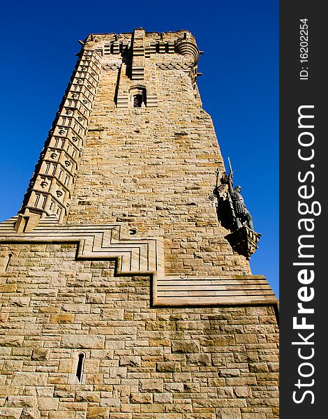 William wallace monument at scotland