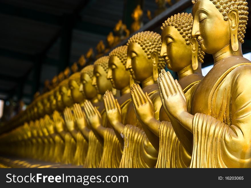 View of buddha statue in Thailand