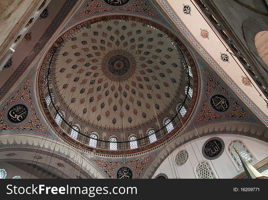Dome Of Zal Mahmut Pasha Mosque