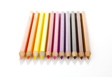 Colored Pencils Royalty Free Stock Photos Colored Pencils Royalty Free Stock Photos