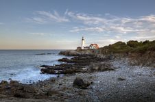 Portland Head Light - Lighthouse Stock Images Portland Head Light - Lighthouse Stock Images
