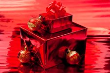 Red Christmas Background Royalty Free Stock Image Red Christmas Background Royalty Free Stock Image