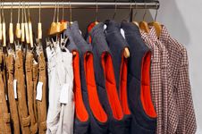 Clothes Shop Royalty Free Stock Photo