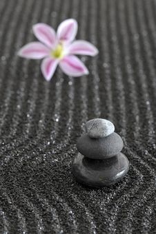 Zen Garden Royalty Free Stock Photo Zen Garden Royalty Free Stock Photo