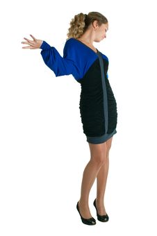 Beautiful Girl In Dress Stock Image Beautiful Girl In Dress Stock Image