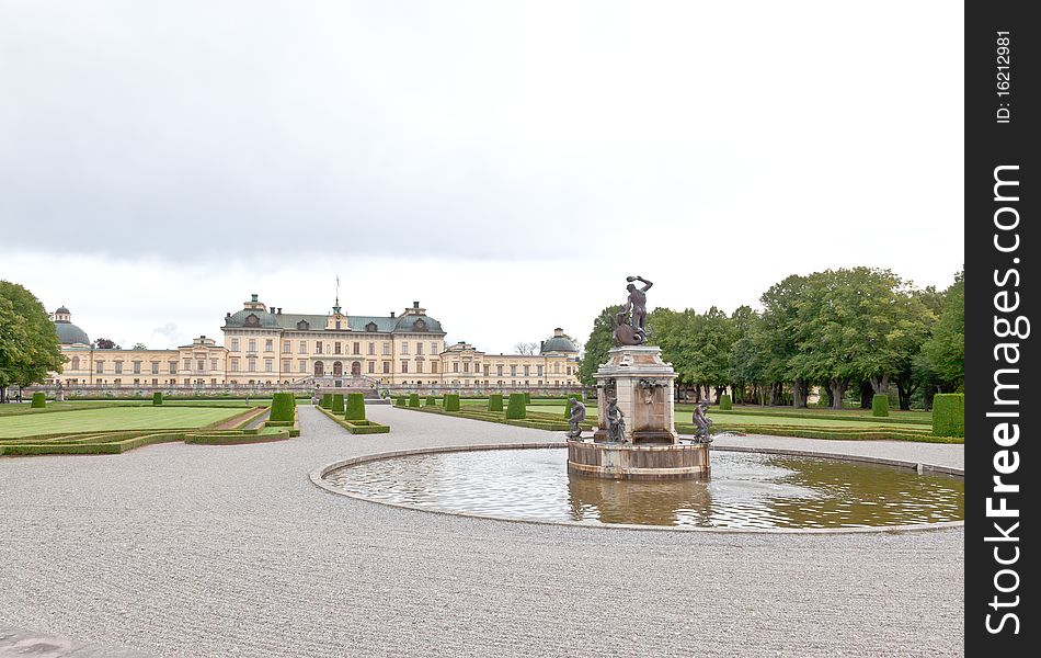Drottningholms Palace In The Stockholm City