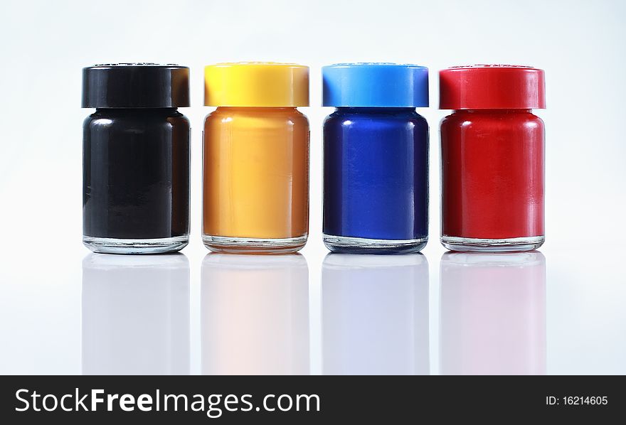Colors of watercolors