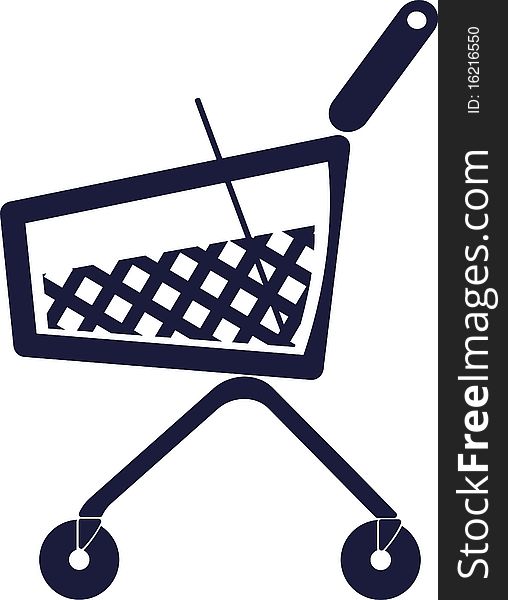 Shopping cart icon