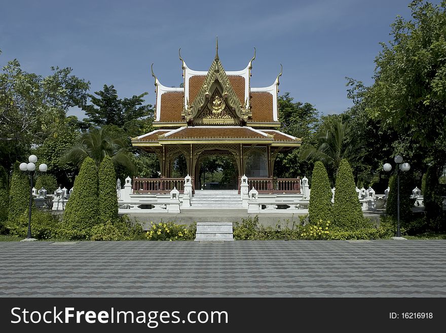 Salathai is Thai art public building. in Thailand. Salathai is Thai art public building. in Thailand.