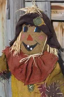 Scarecrow With Fence Stock Photos Scarecrow With Fence Stock Photos