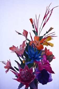 Artificial Flowers Stock Images