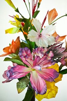 Artificial Flowers Royalty Free Stock Image