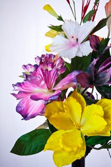 Artificial Flowers Royalty Free Stock Photography