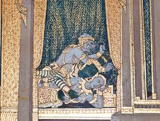 Art Thai Painting Stock Image