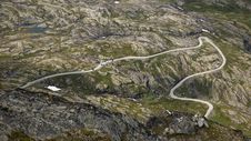 Dangerous Serpentine Road Royalty Free Stock Images Dangerous Serpentine Road Royalty Free Stock Images