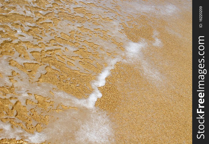 Cryata clear water of the tropical sea. Cryata clear water of the tropical sea