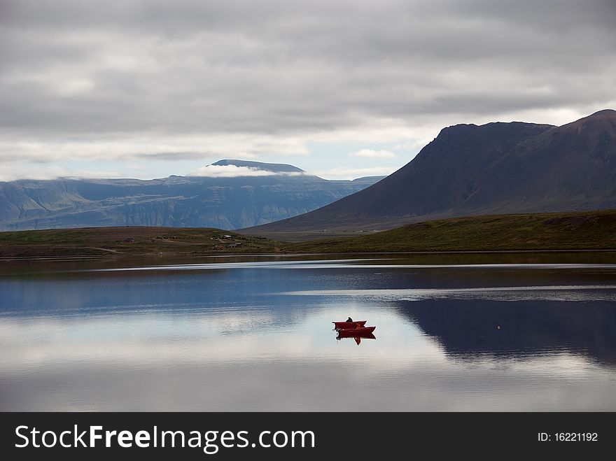 Iceland Vatnsnes reflections