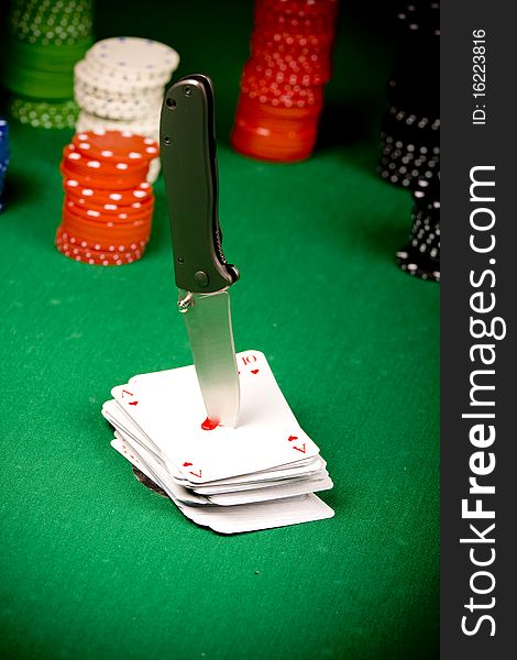 Poker And Knife