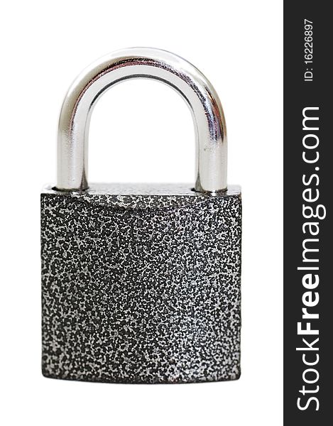 Lock Isolated On White Background