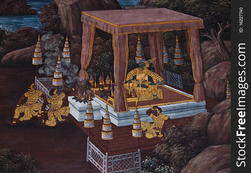 Art Thai Painting