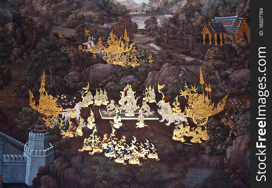 Art thai painting