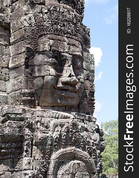 Bayon Temple In Angkor