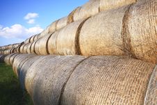 Bales Of Hay Royalty Free Stock Photos Bales Of Hay Royalty Free Stock Photos