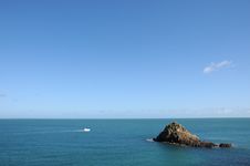 Rocky Outcrop Off The Coast Of Herm Stock Image Rocky Outcrop Off The Coast Of Herm Stock Image
