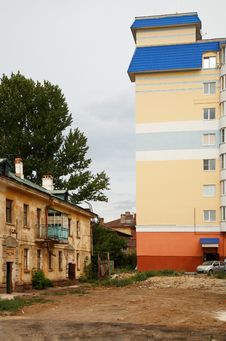 Old And New Architecture Royalty Free Stock Images Old And New Architecture Royalty Free Stock Images