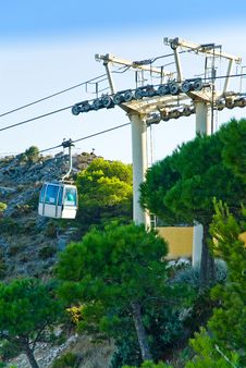 Cable Car System Royalty Free Stock Image Cable Car System Royalty Free Stock Image